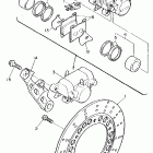 FRZ 600R Задний суппорт тормозной