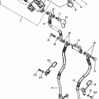XV750F/XV750FC Главный тормозной цилиндр,передний