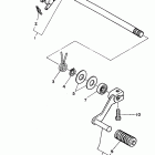 TW 200E Вал переключения
