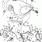 XV1100F/XV1100FC Fuel tank california only