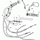 XV750F Virago 750 Троса