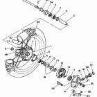 TW 200E Переднее колесо