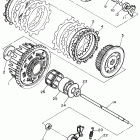 FZR600R Сцепление