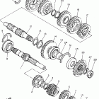 FZR600R Трансмиссия