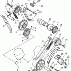 XV750F Virago 750 Цепь механизма газораспределения