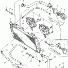 YZF 750R Радиатор и Патрубки