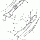 XJ 600S Боковая панель
