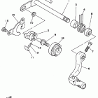YZ 250 Переключение скоростей