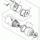 XV750F Virago 750 Стартер электрический