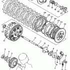 XV750F Virago 750 Сцепление