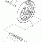 VMX 1200 Переднее колесо