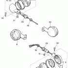 VMX 1200 Turnsignal flasher light