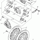 YZF 750R Передний тормозной суппорт