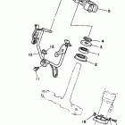 XT 350 Рулевое управление