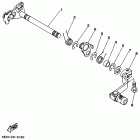 YZ 80 Вал переключения
