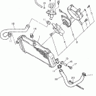 FZR600RFC Радиатор и Патрубки
