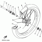 WR 250 Переднее колесо