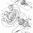 GTS 1000 Заднее колесо