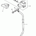 YZ 80 Главный тормозной цилиндр,передний