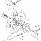 YZ 80 Заднее колесо