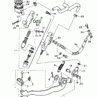 XT 600E Задний торм цилиндр