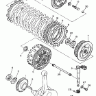 XT 600E Сцепление
