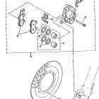YZ 250 Передний тормозной суппорт