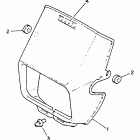 TW 200E Обтекатель 1