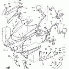 FZR1000 Обтекатель 1