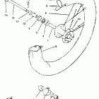 XT 225 Переднее колесо
