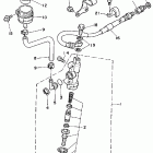 WR 500Z Задний торм цилиндр