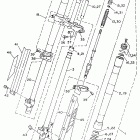 YZ 80 Передняя вилка