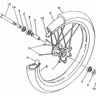 YZ 250 Переднее колесо