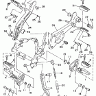 TDM 850E Подножки