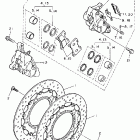 FJR 1200 Передний тормозной суппорт