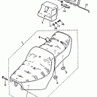 Virago 750 Сидение