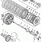 Virago 750 Сцепление