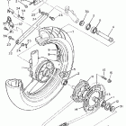 FZR1000 Заднее колесо