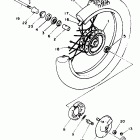 PW 80 Переднее колесо