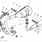 PW 50 Выхлопная система