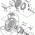 Virago 750 Заднее колесо