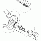 PW 50 Переднее колесо