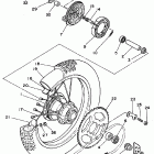 RT 180 Заднее колесо