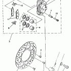 YZ 80 Передний тормозной суппорт