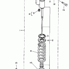 WR 250 Амортизаторы задние
