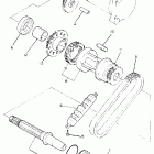 XJ 600S Муфта стартера