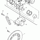 FJR 1200 Задний суппорт тормозной