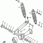Virago 750 Подвеска задние амортизаторы
