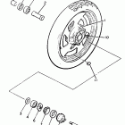 VMX 1200 Переднее колесо