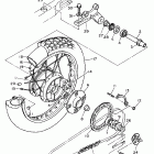 XT 600E Заднее колесо